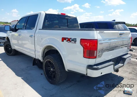 2020 Ford F150 Platinum из США, поврежденный, VIN 1FTEW1E49LFB15302